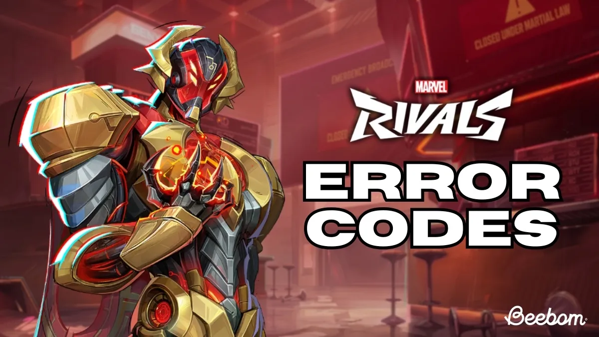 Marvel Rivals Hata Kodları ve Çözüm Yolları