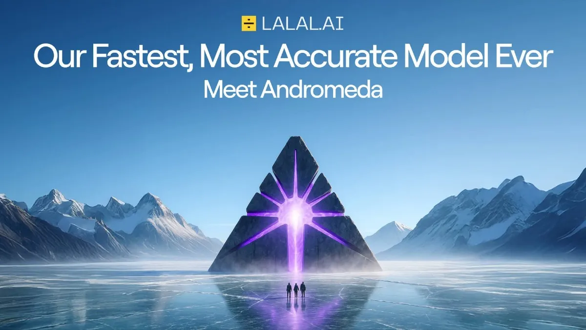 Müzisyenlerin LALAL.AI'nin Yeni Andromeda Güncellemesini Kullanma Yolları