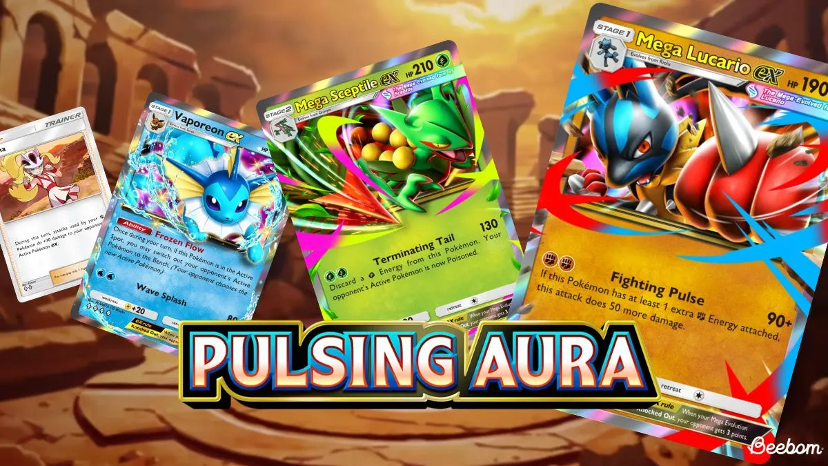 Pokemon TCG Pocket Pulsing Aura Set Kart Listesi